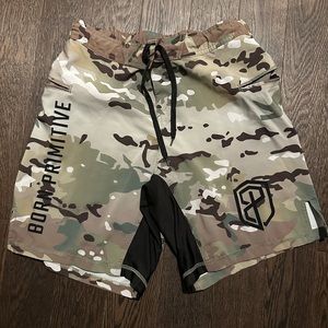 Men’s size 32 Born Primitive camp shorts